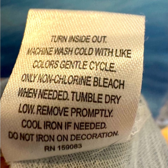 Sun Bay Blue Long Sleeve Christmas Top - Picture 5 of 7